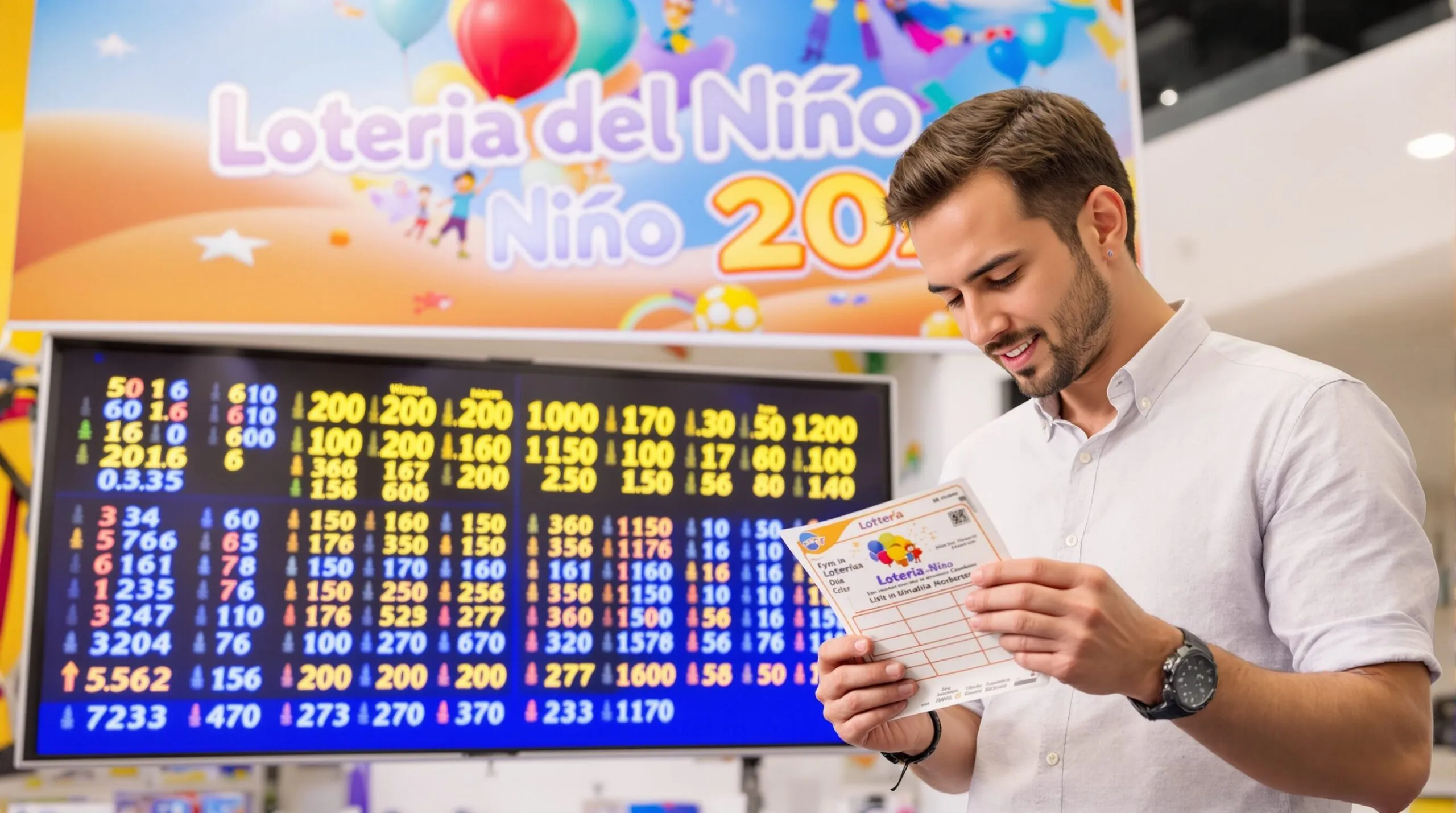 Lotería del Niño 202los premios y cómo comprobar tu número
