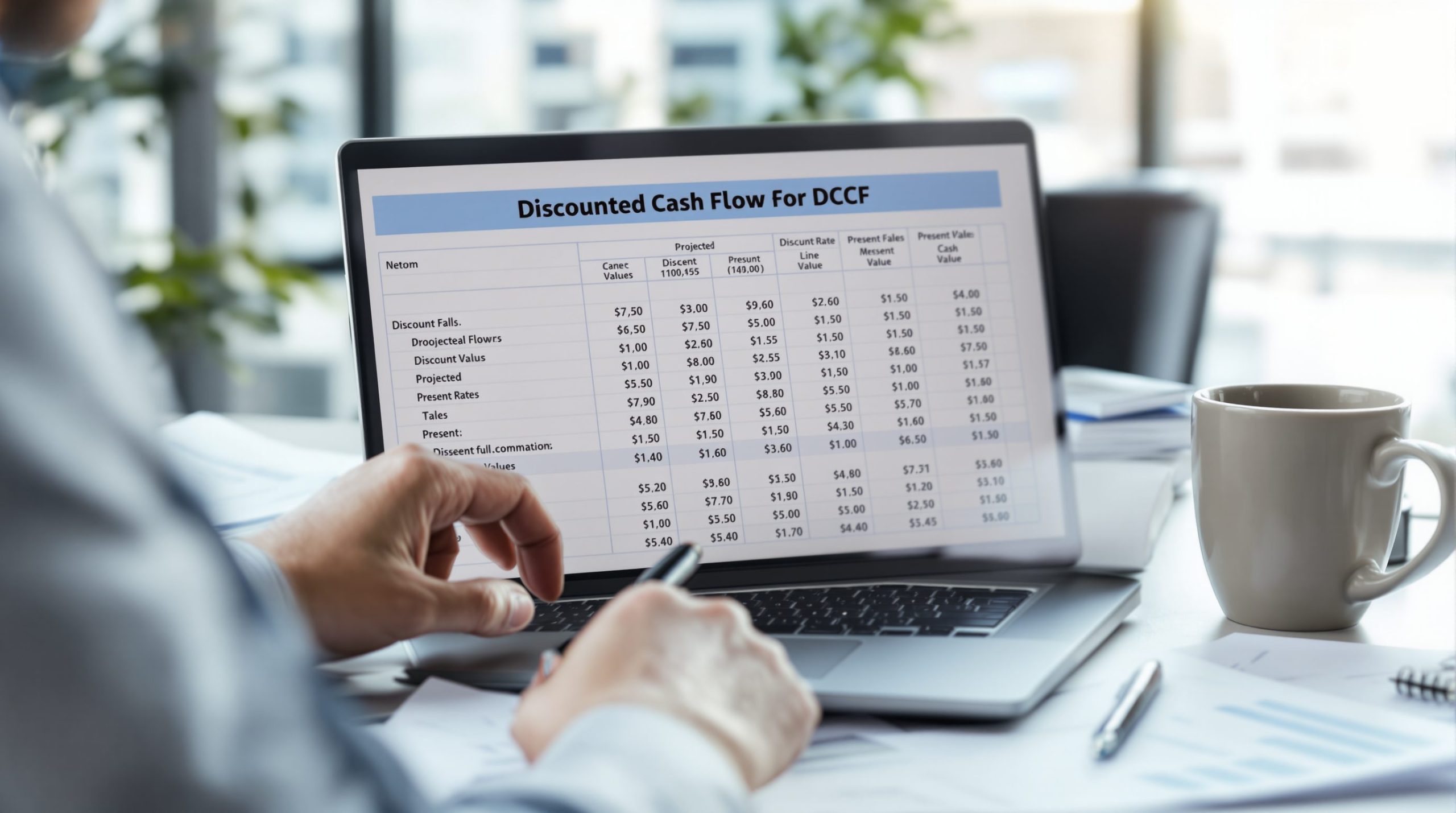 Calcular valor empresa: el método DCF para estimar el valor real