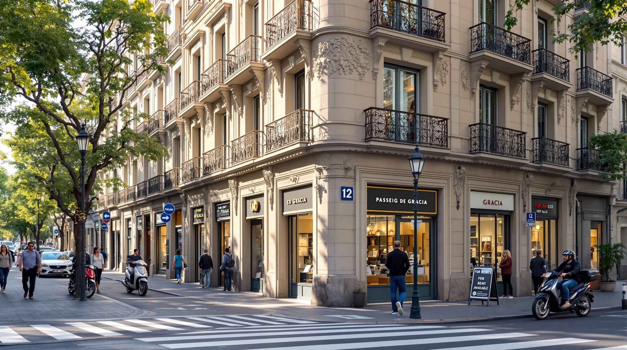 Paseo de Gracia 12el listado de negocios, contacto y alquileres disponibles