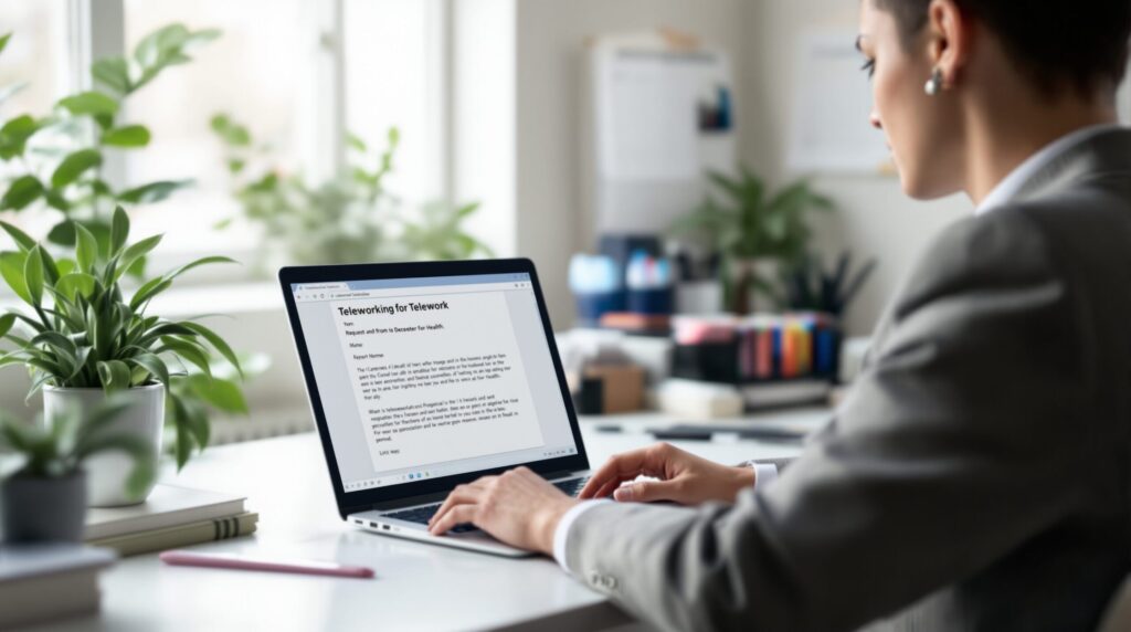 solicitar teletrabajo por motivos de salud