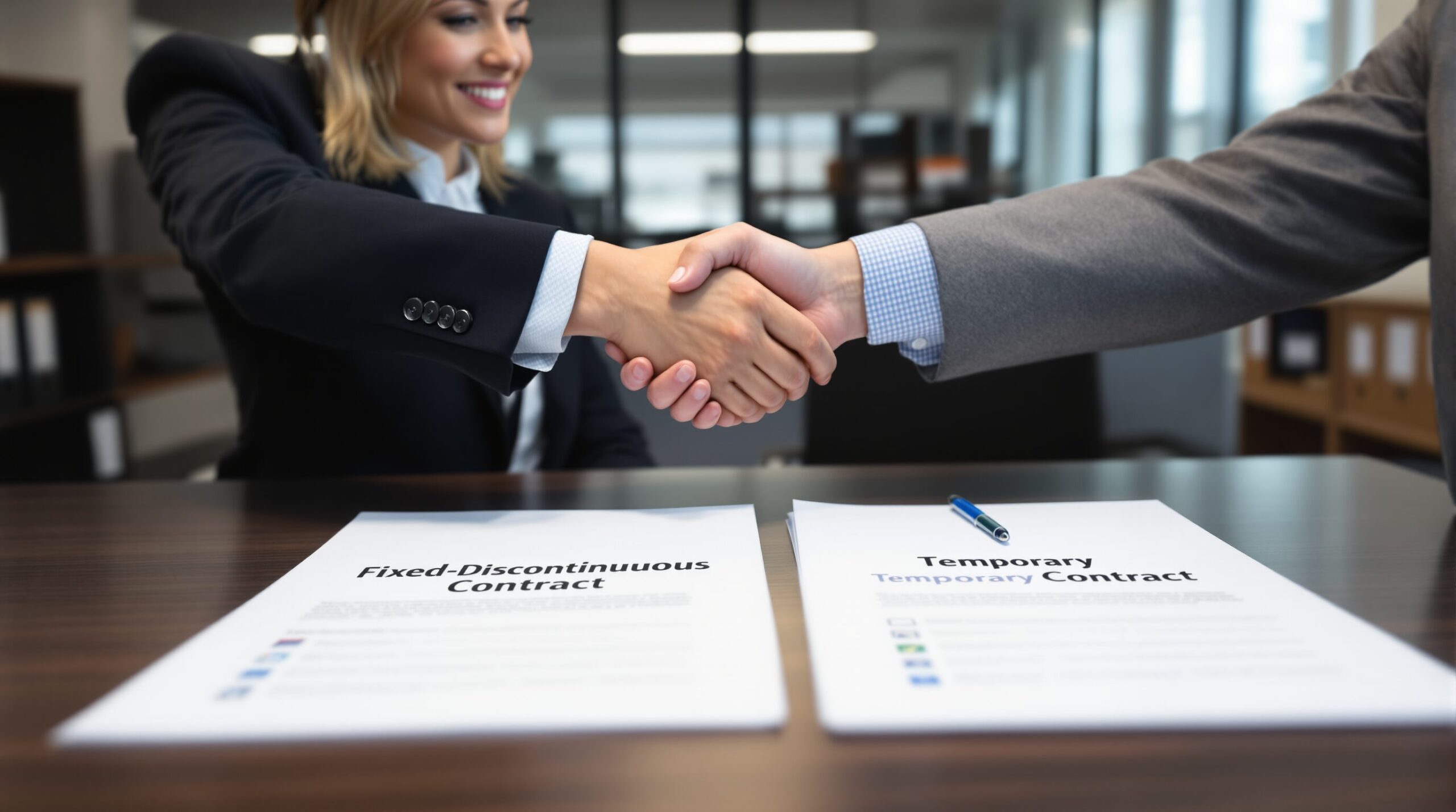 Contrato fijo discontinuo: las diferencias con el contrato temporal en la empresa