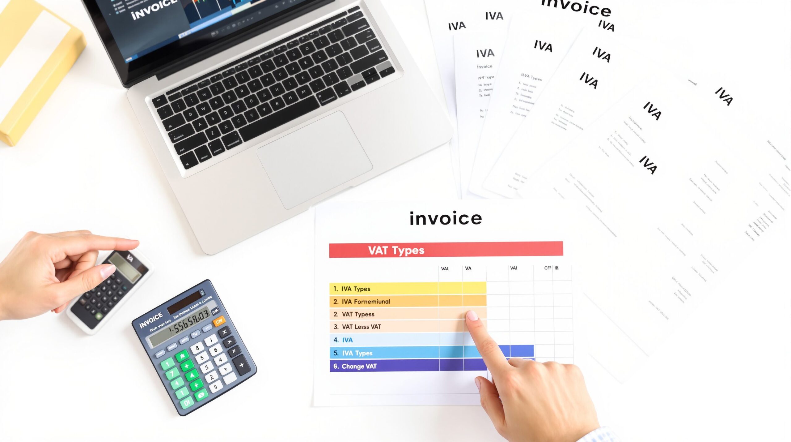 Iva ita sorprende con sus múltiples tipos: optimiza tus facturas y evita sanciones