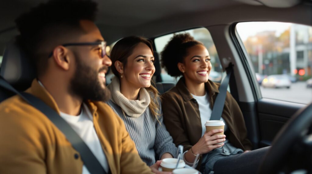 compartir coche para ir a trabajar