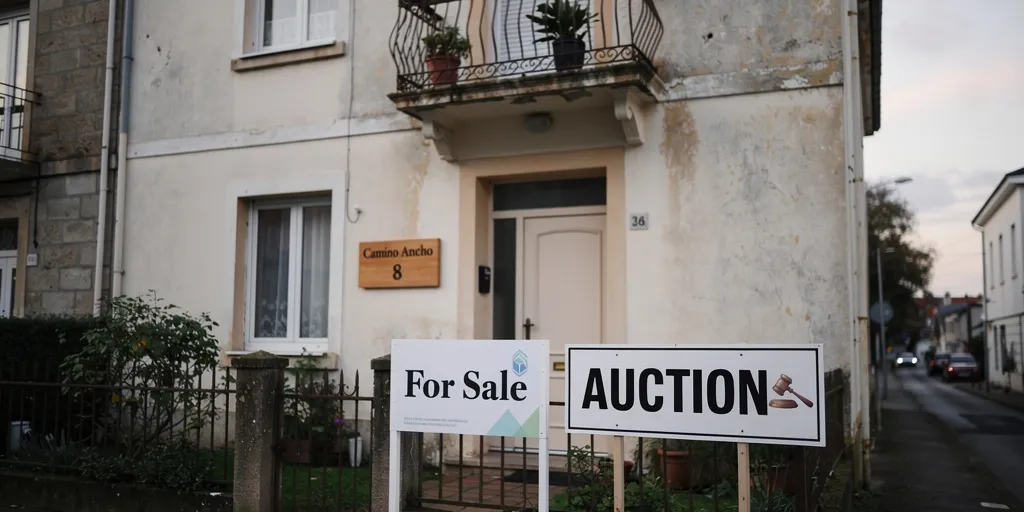 Camino Ancho 8¿la propiedad está en subasta o en venta?