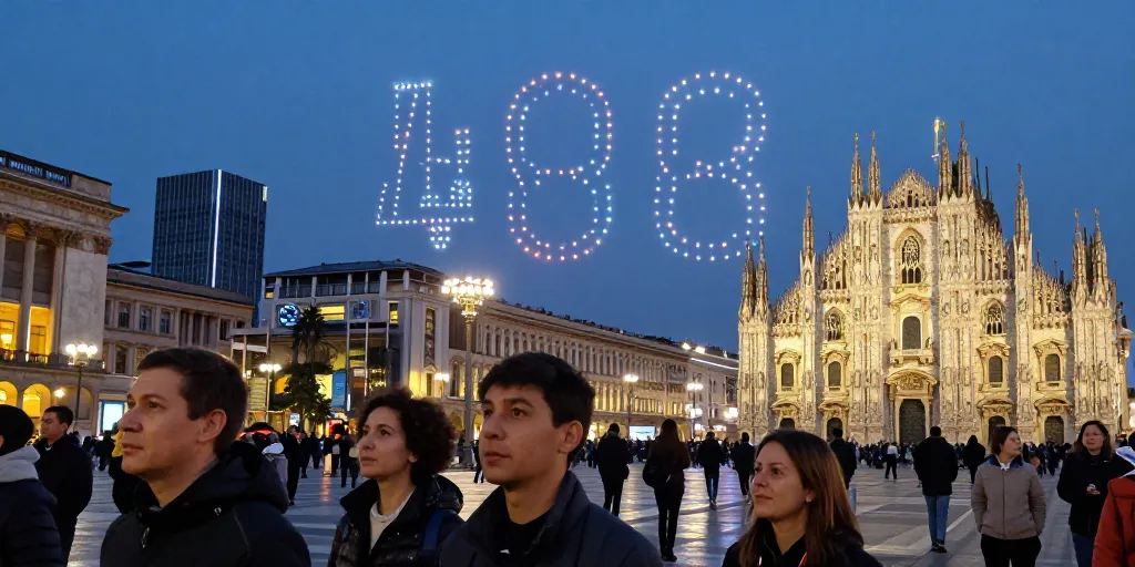 Cuánto cuesta un espectáculo de luces con drones: el precio real?