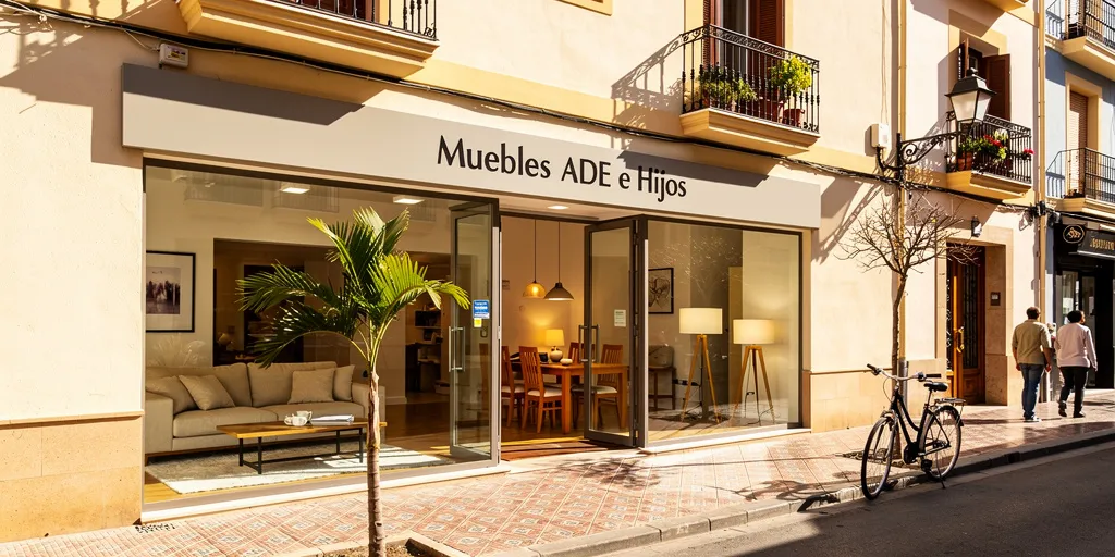 Muebles ADE e Hijos: el showroom en Málaga, ¿dónde está ubicado?