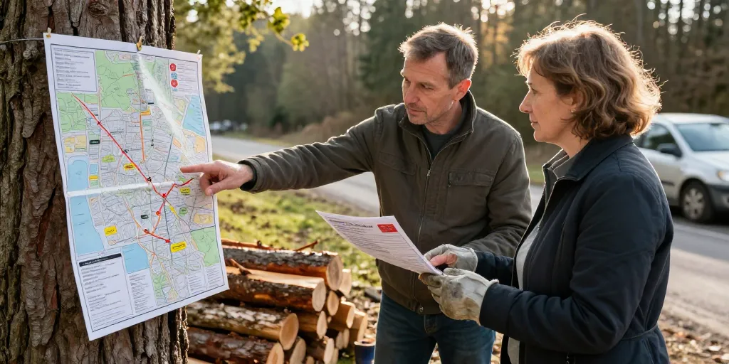Dónde Recoger Leña Gratis: El Mapa De Puntos Y Permisos Locales
