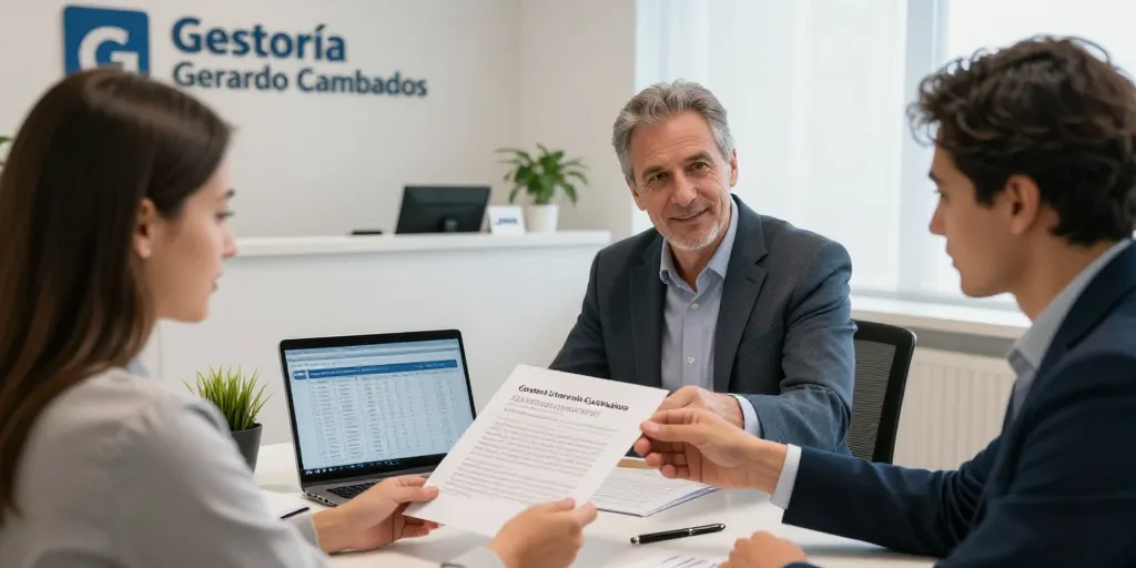 Gestoría Gerardo Cambados: La Oficina De Contacto, Presupuesto y Nóminas
