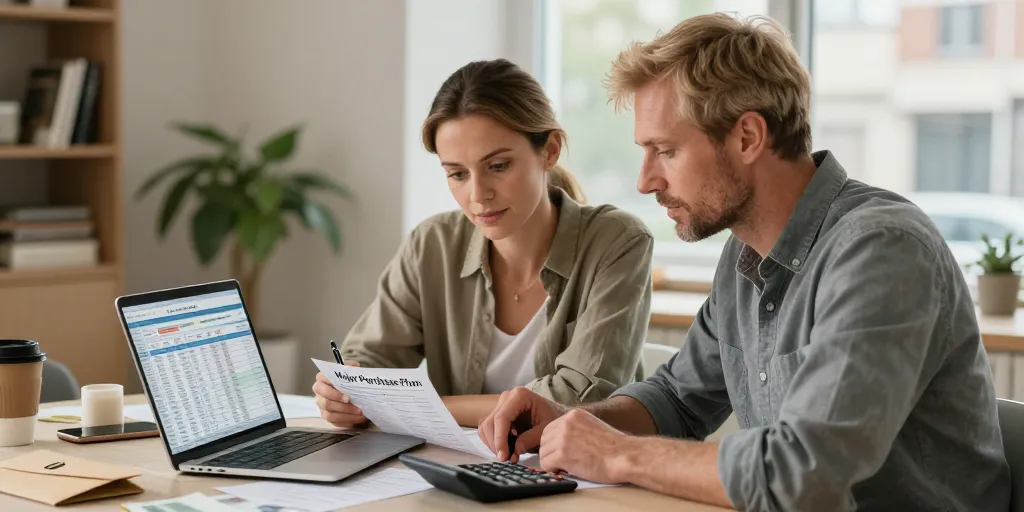 Cómo planificar compras importantes manteniendo estabilidad financiera