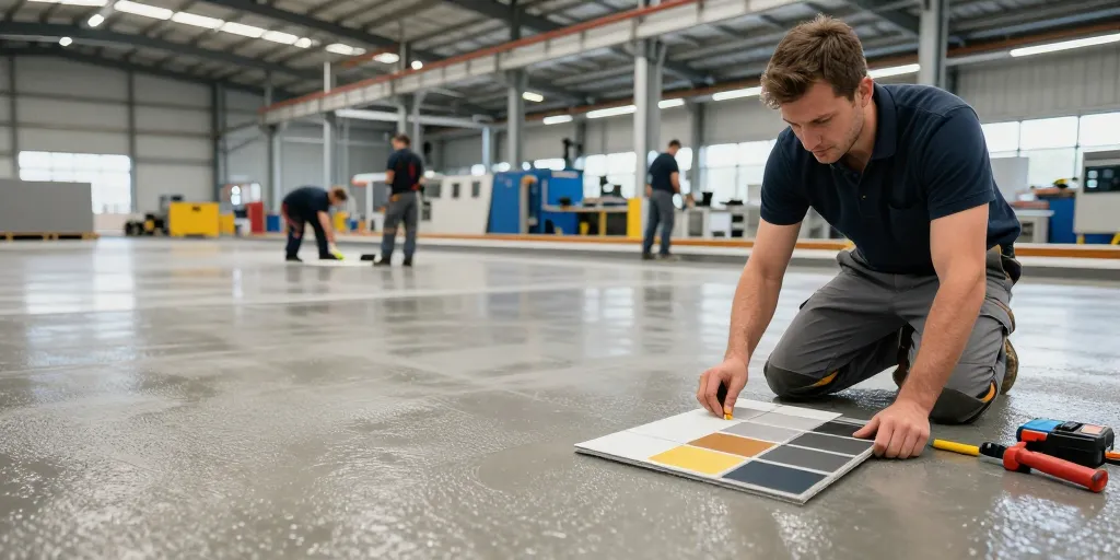 Pavimentos industriales: cómo elegir el suelo adecuado para cada tipo de empresa