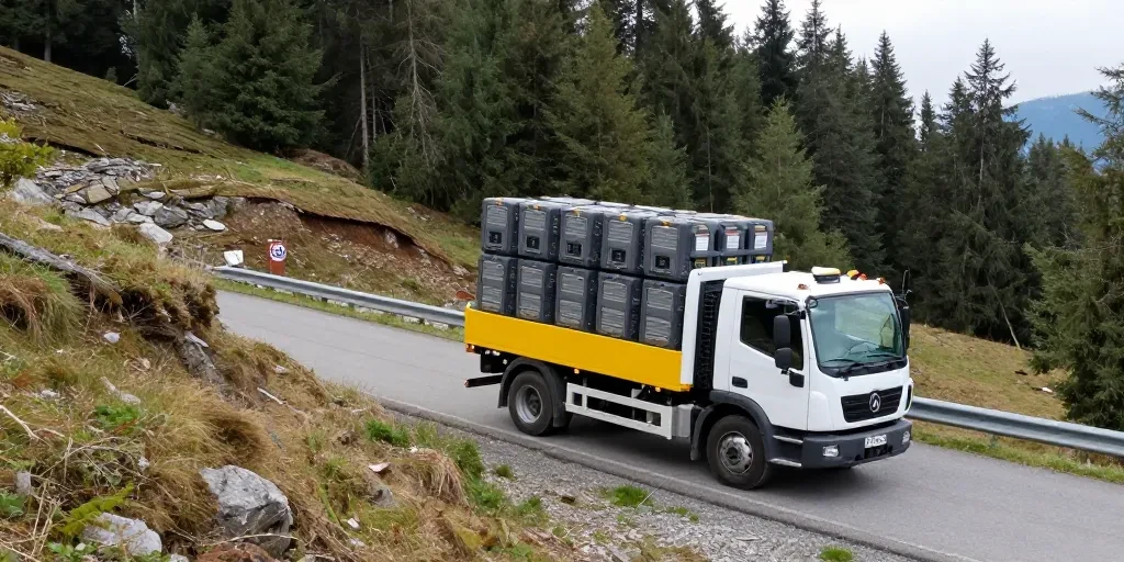 Camión eléctrico en montaña: lo que nadie te cuenta sobre rendimiento real con carga máxima